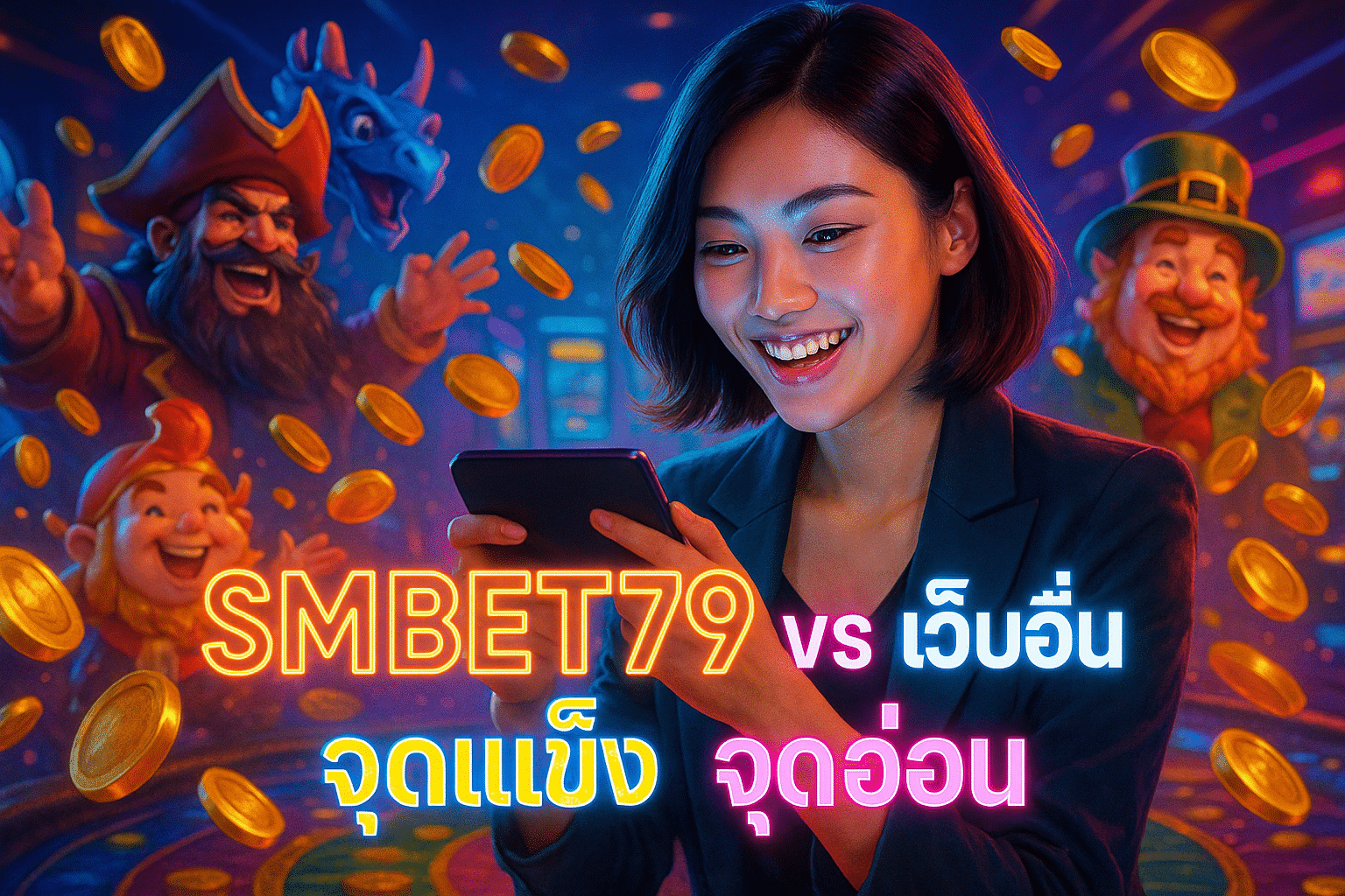 SMBET79 vs เว็บอื่น - จุดแข็ง จุดอ่อน