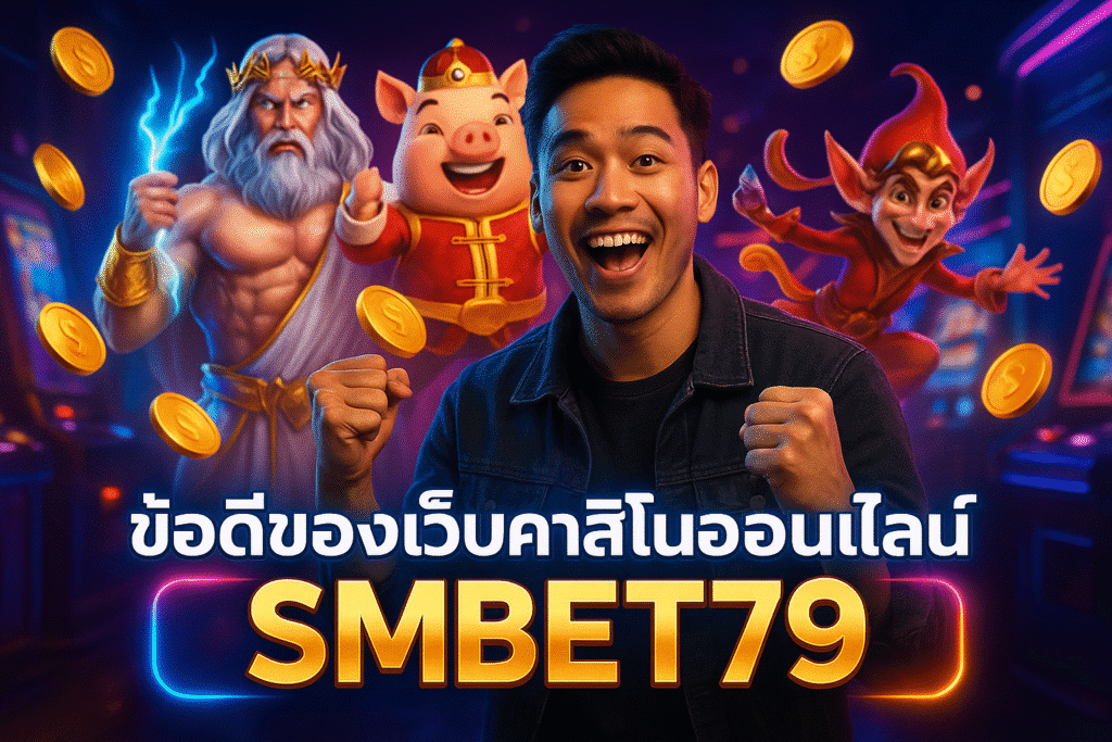 ข้อดีของเว็บคาสิโนออนไลน์ SMBET79