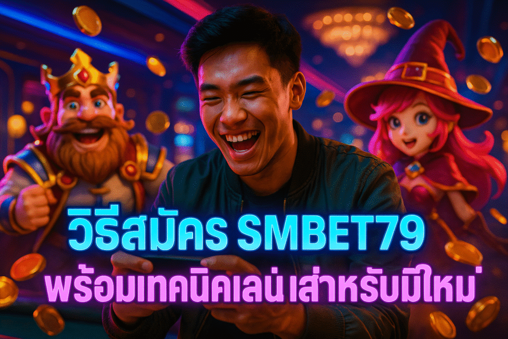 วิธีสมัคร SMBET79 พร้อมเทคนิคเล่นสำหรับมือใหม่