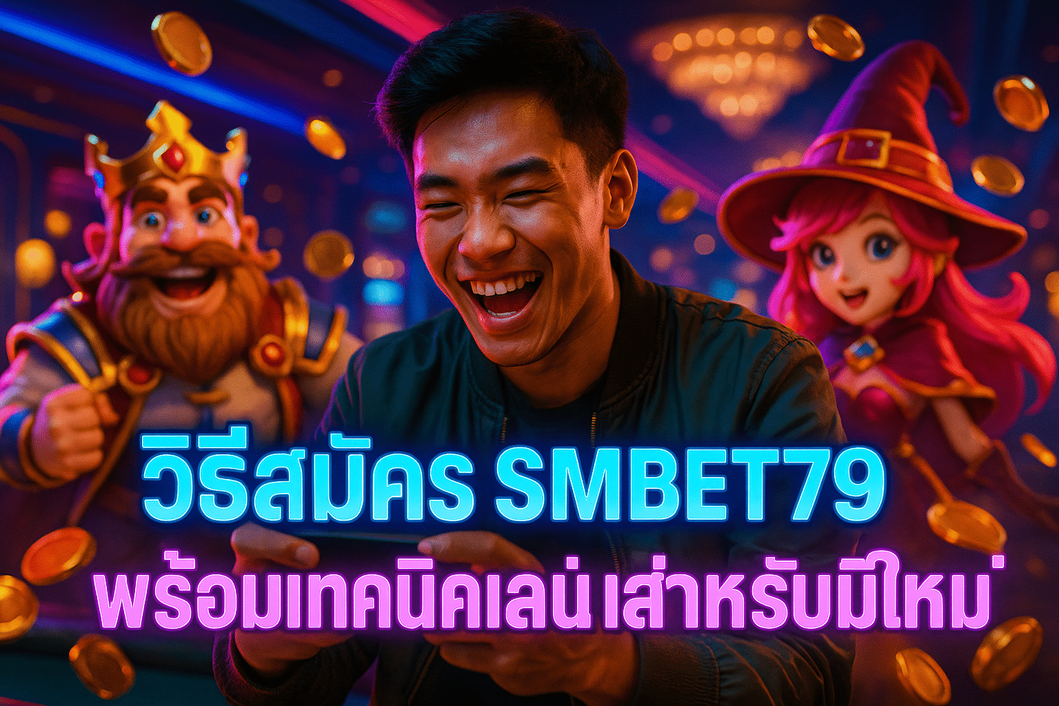วิธีสมัคร SMBET79 พร้อมเทคนิคเล่นสำหรับมือใหม่