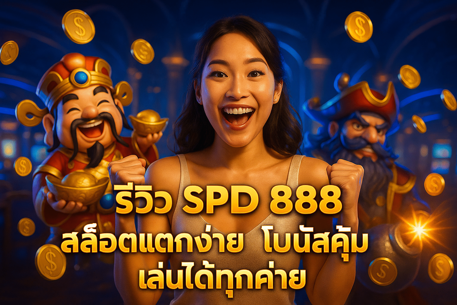 รีวิว SPD 888 สล็อตแตกง่าย โบนัสคุ้ม เล่นได้ทุกค่าย