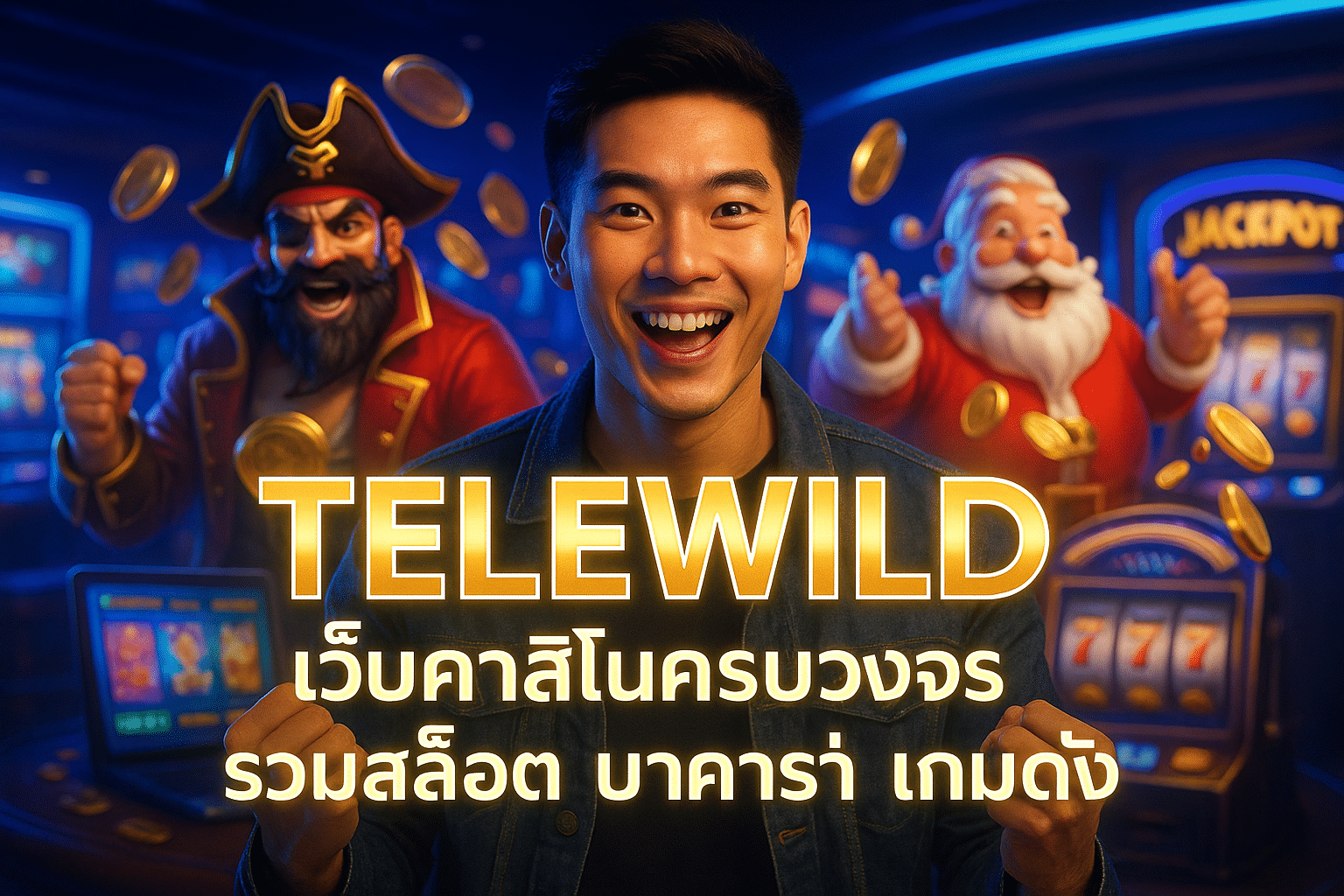 TELEWILD เว็บคาสิโนครบวงจร รวมสล็อต บาคาร่า เกมดัง